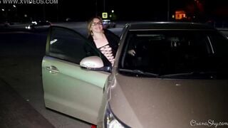 Outside flashing into the tranport