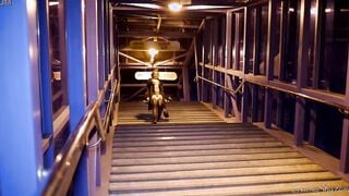 Outside flashing into the tranport
