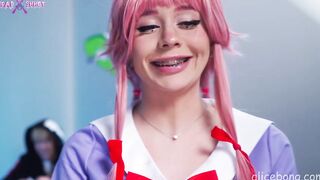 Yuno Gasai vagina dream came true AliceBong