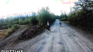 ADULT TIME - point of view babe Poly Wives Take Turns Blowing Cock And Fucking Into The Wilderness