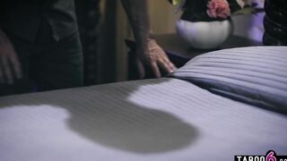 Eighteen escort Paige Owens plays the freaky step daughter of this old bro