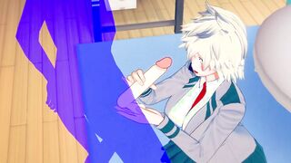 My Hero Academia Anime 3D - Mitsuki Bakugo Rough Sex [Handjob, Head, Pounded & POV] with cumshort and jizzed - Japanese oriental Manga Cartoon Game Porn