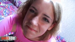 Young blonde banged! and facial cum by Terry Kemaco