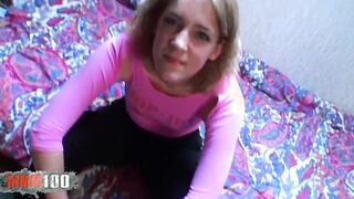 Young blonde banged! and facial cum by Terry Kemaco