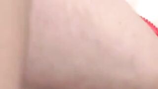 Fucked Her in Doggy Style Without Removing Panties and Made Her Suck It
