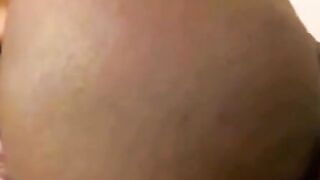 Ebony Creamy Pussy Plays with Sex Toy