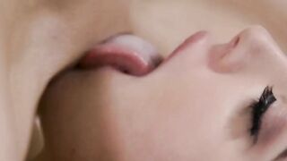 Lesbian annoyed with her slut roommate