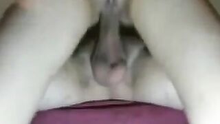 Der erste Hahnrei-Orgasmus einer deutschen Amateurin
