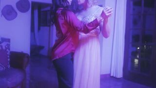 That intimate dance got shemale Lucy Harts tgirl dick hard