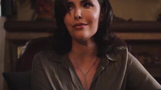 Milf counselor lets her clients wife lick her pussy ifo him