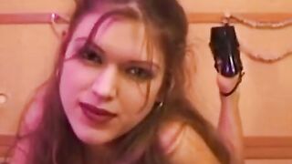 Dirty-Talking Dansk Pornostjerne Sabina's Pussy & Anal Solo