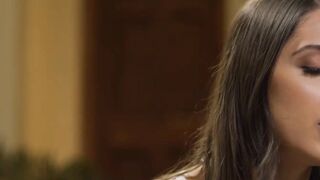 Busty latin stepdaughter agreed to become stepdaddys sex pet