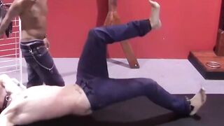 BondageBadBoy.com - Sadistic Brayland takes control of sexy submissive dude