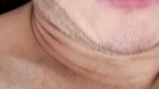 Hottie Latino Jimmy releases semen after intense cock play