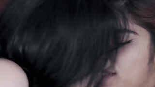 Hazel Heart and Remi Jones caught and threesome bred