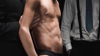 GayForSale.com - Milo Miles groans in threeway fucking with Reese Rideout
