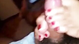 Indonesian Amateur Girl's Foot Fetish Video