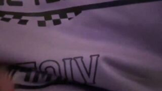 Goth Transgirl Sucks Her Cock and Moans in Close-Up Cam Session