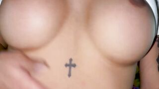 Gorgeous Asian ladyboy Gina drilled hard in relentless POV action