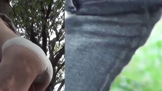 For a Japanese girl this bound pee was total stress nightmare