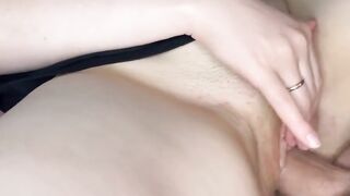 Tight Pussy Close-Up Fuck with a Big Ass Amateur Teen