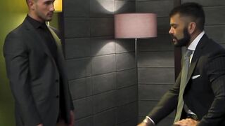 PlayingMen.com - Rogan Richards and Marco Rubi engage in ass pounding