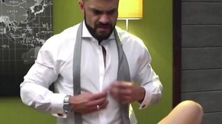 PlayingMen.com - Rogan Richards and Marco Rubi engage in ass pounding