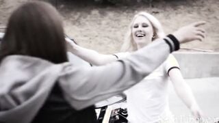 Waking Up To My Bestie Fucking Her Stepbrother Inside A Sleepover