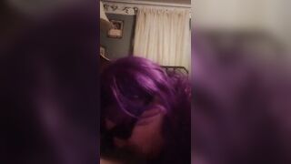 Blowing dick and swallowing more cum.