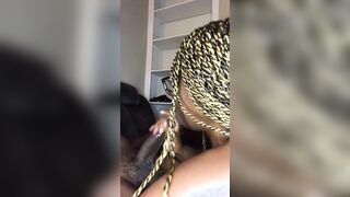 Beauty Black Eating That Cock Up