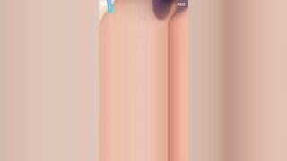 Beauty cougar having fun with herself – boned machine