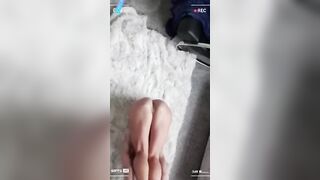 Beauty cougar having fun with herself – boned machine