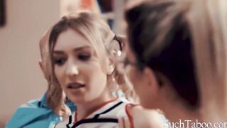 Trainer Lures Teenagers Cheerleader In 3 Way With Her Hubby