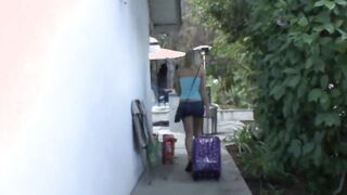 Maddy O 'Reilly and Lilly Banks are teens lesbians making out