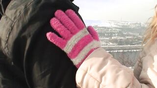 Erstes Treffen und direkt into der Oeffentlichkeit gefickt