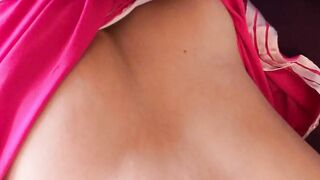Teenie sister gets accidental jizzed from her stepbrother