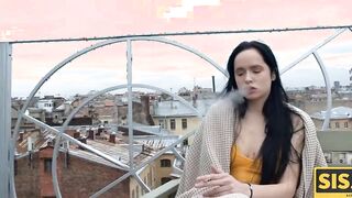SISPORN. Dark Haired sluts prefers goddess sex with the stepbrother