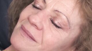 ugly 76 years older granny first deep anal