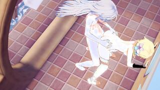 Genshin Impact Cartoon 3D - Lumine Nailed into different positions by Razor with cummed into her cunt - Japanese oriental Manga Hentai Game porn
