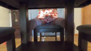 Stepbrother checks on sister and makes her suck his cock