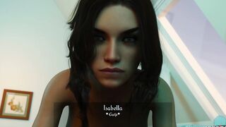 BEING A DIK #150 • Big Boobed dark haired Isabella blowing cock