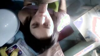 ADORABLE BJ INTO RESTROOM