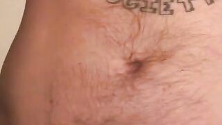 Real outlaw jerks his cock and cums just for you
