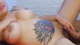 Big-Titted Amateur's Hardcore Cam Show