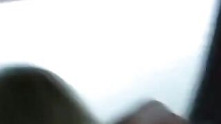 Russian Amateur Couple Gets Intimate in Their Car