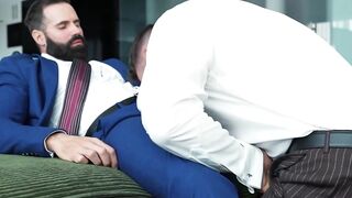 Horny Dani Robles gives mascular Alex Palmieri hard ass pounding