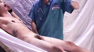 DaddyBondageBoy.com - Skylar's nipple torment while strapped down