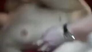 Bukkake-Gangbang-Party der deutschen Frau