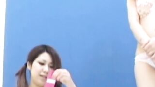 These Asian girls are clueless and pee before the lens