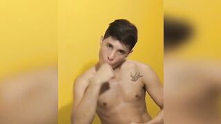 BoyDesire.com - Tattooed jock Frederick Salvatore's intense masturbation and cumshot